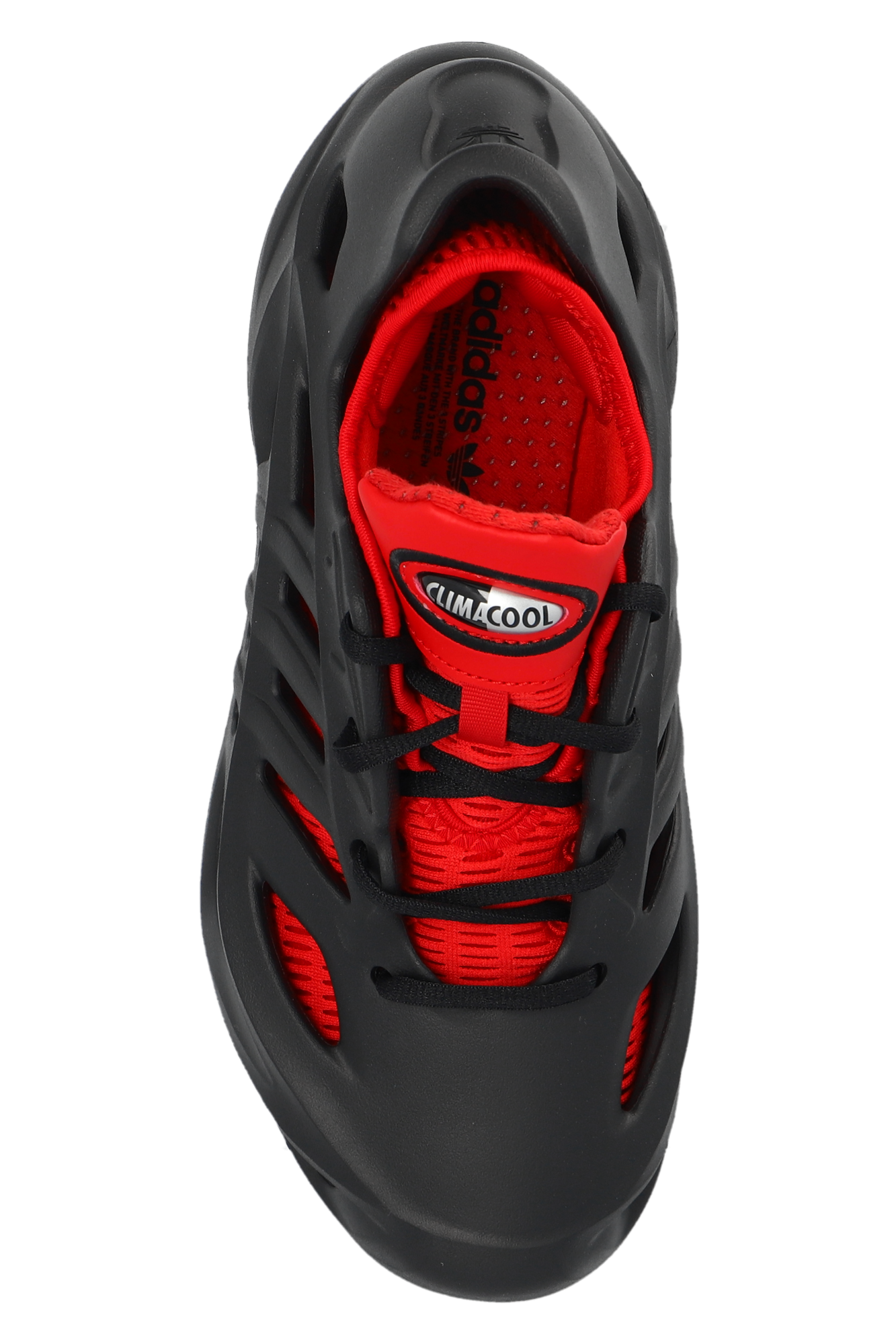 Climacool running hotsell shoes red black